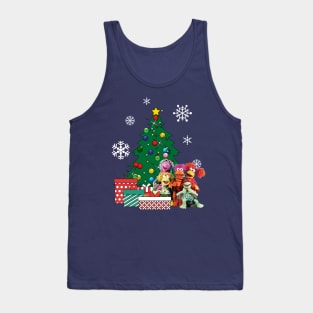 Fraggle Rock Around The Christmas Tree Tank Top